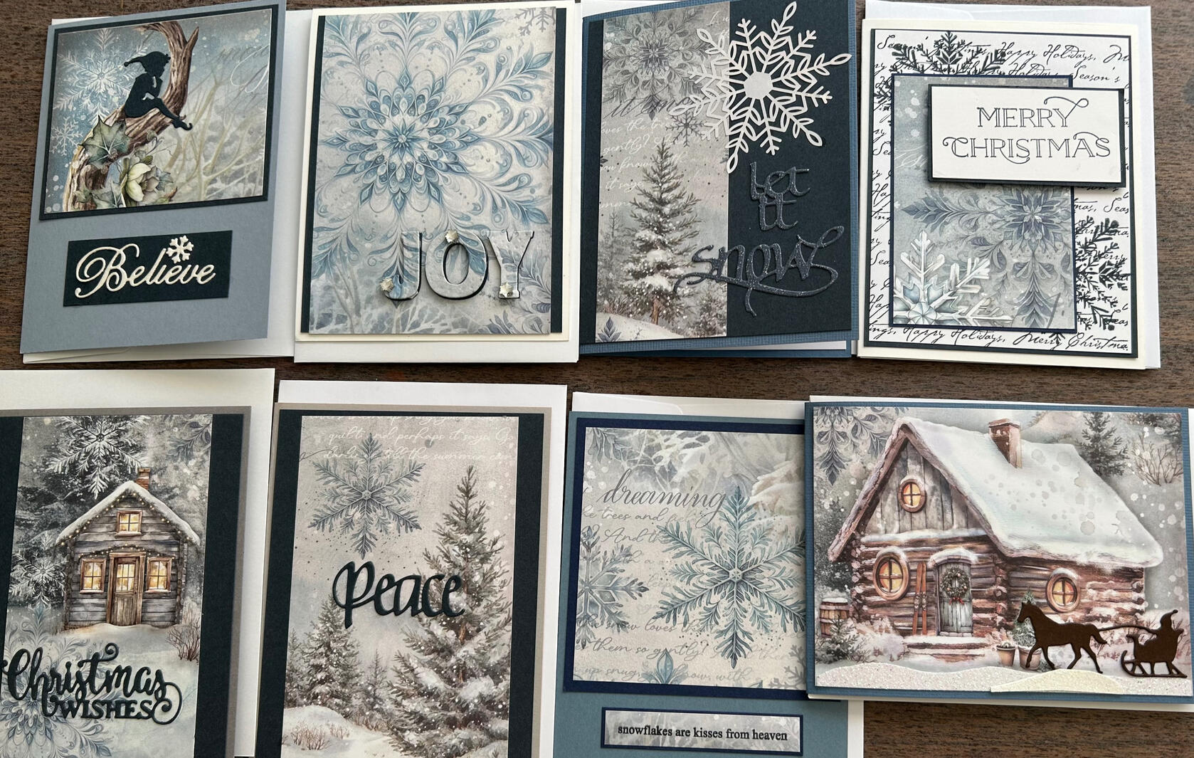 From one sheet of designer paper