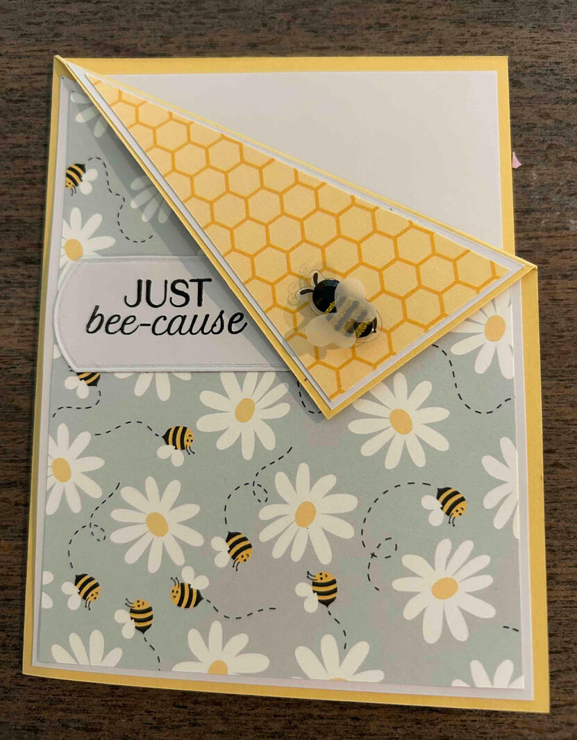 Corner fold card
